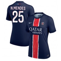 Paris Saint-Germain Nuno Mendes #25 Heimtrikot Frauen 2024-25 Kurzarm